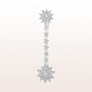 Hairpin "Marie Valerie" with brilliants 0,86ct in 18kt white gold